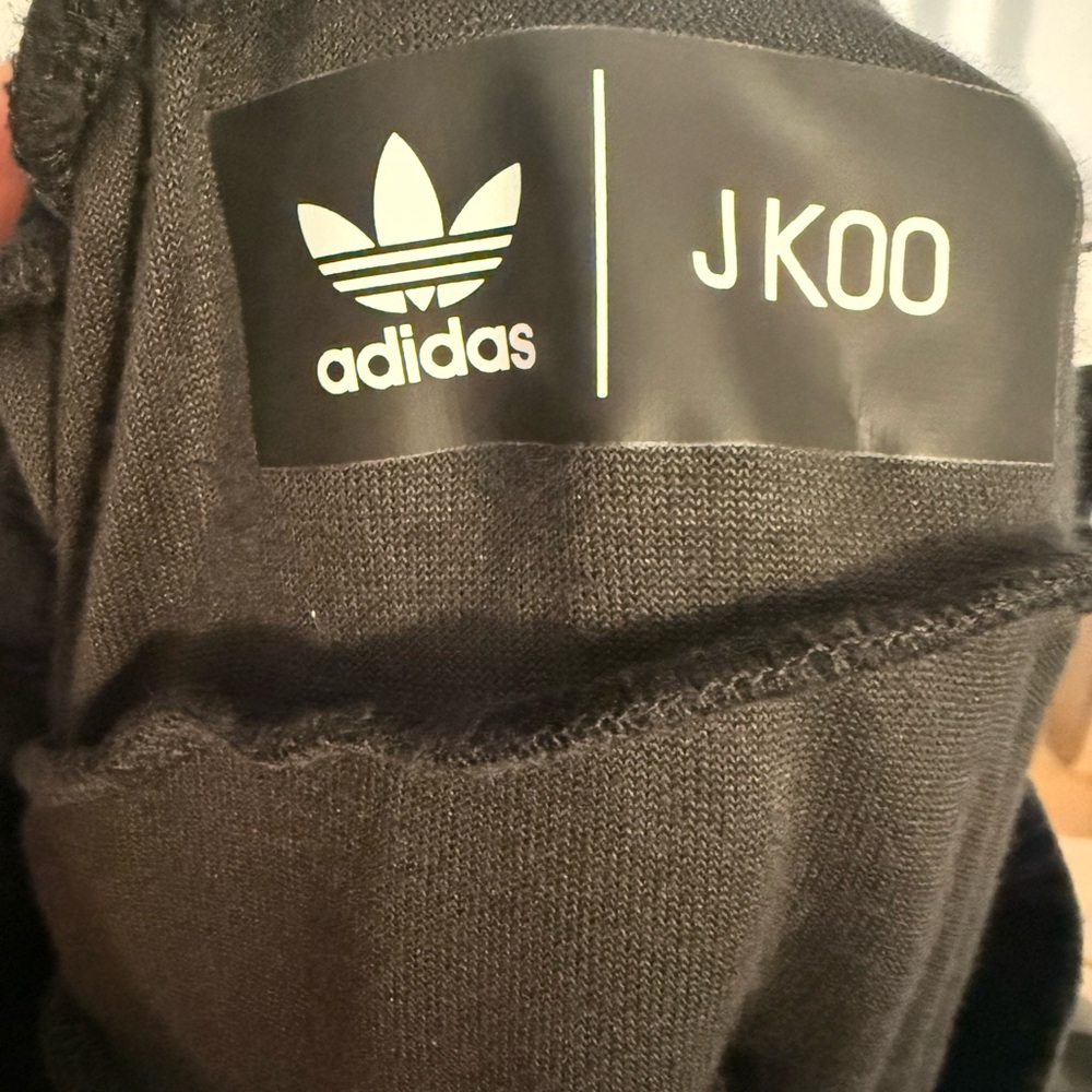 adidas Originals Black Ruffle Track Pants - Picture 4 of 7